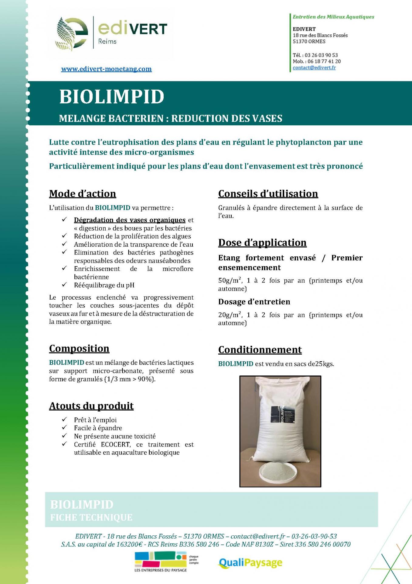 Biolimpid ft edivert